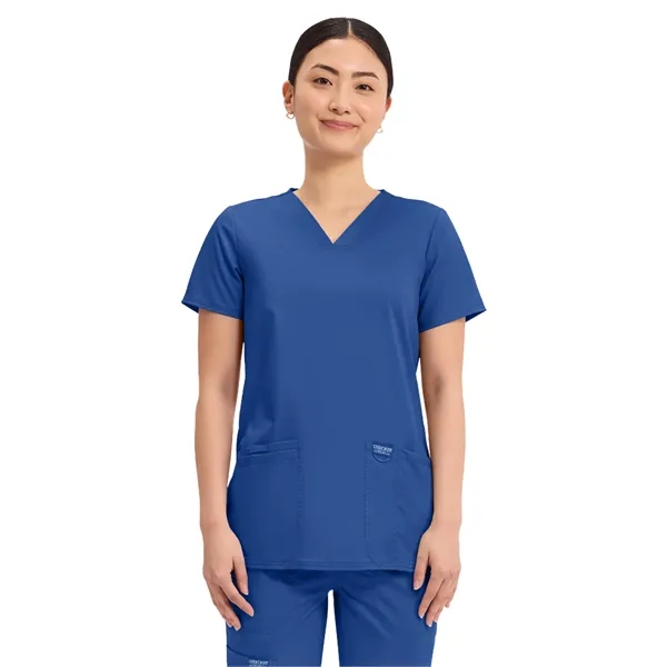 Cherokee Workwear Revolution Women's V-Neck Top... from ASI 86018 Scrub Authority / Uniform Stores