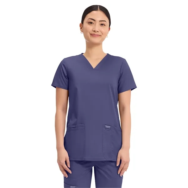 Cherokee Workwear Revolution Women's V-Neck Top... from ASI 86018 Scrub Authority / Uniform Stores