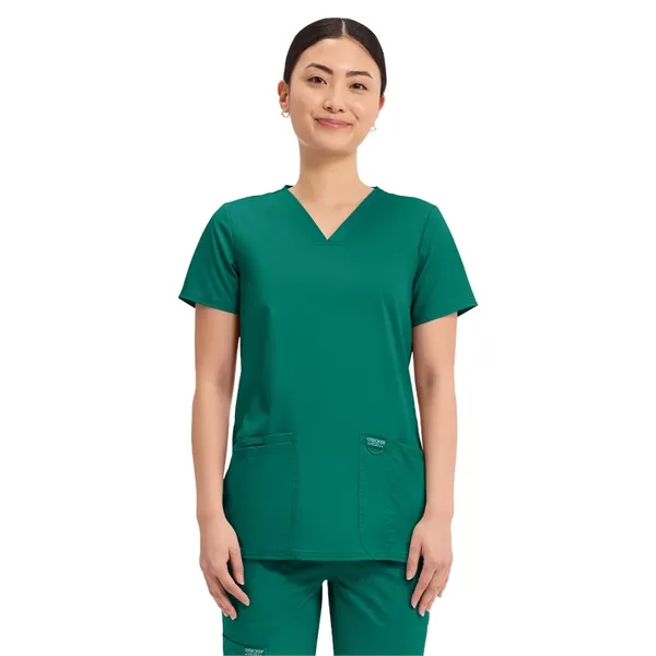 Cherokee Workwear Revolution Women's V-Neck Top... from ASI 86018 Scrub Authority / Uniform Stores