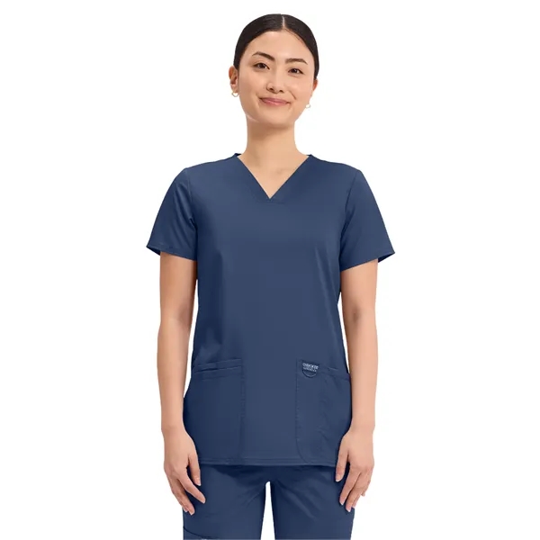 Cherokee Workwear Revolution Women's V-Neck Top... from ASI 86018 Scrub Authority / Uniform Stores