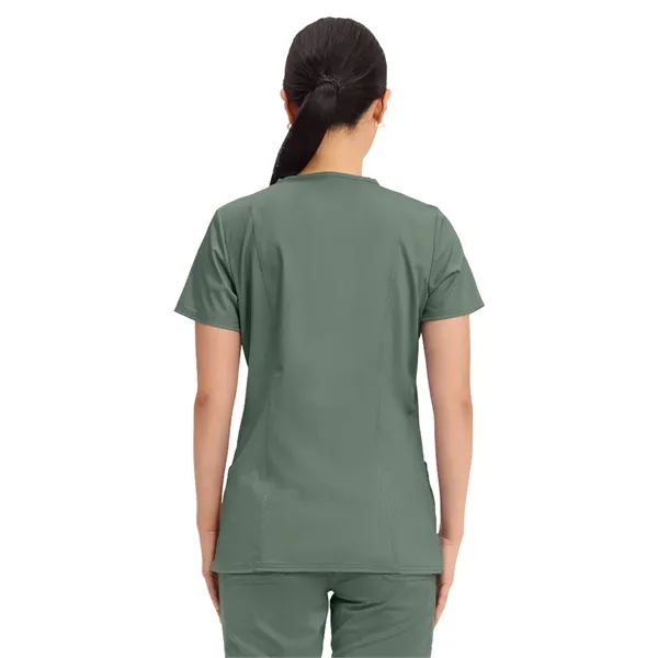 Cherokee Workwear Revolution Women's V-Neck Top... from ASI 86018 Scrub Authority / Uniform Stores