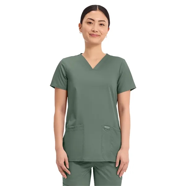 Cherokee Workwear Revolution Women's V-Neck Top... from ASI 86018 Scrub Authority / Uniform Stores