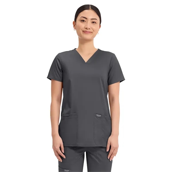 Cherokee Workwear Revolution Women's V-Neck Top... from ASI 86018 Scrub Authority / Uniform Stores