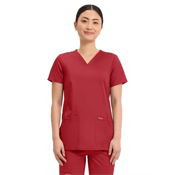 Cherokee Workwear Revolution Women's V-Neck Top... from ASI 86018 Scrub Authority / Uniform Stores