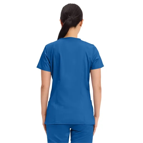 Cherokee Workwear Revolution Women's V-Neck Top... from ASI 86018 Scrub Authority / Uniform Stores