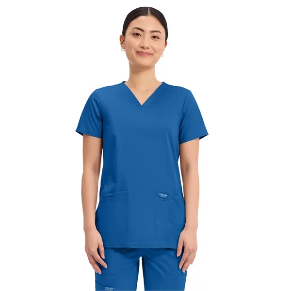 Cherokee Workwear Revolution Women's V-Neck Top... from ASI 86018 Scrub Authority / Uniform Stores