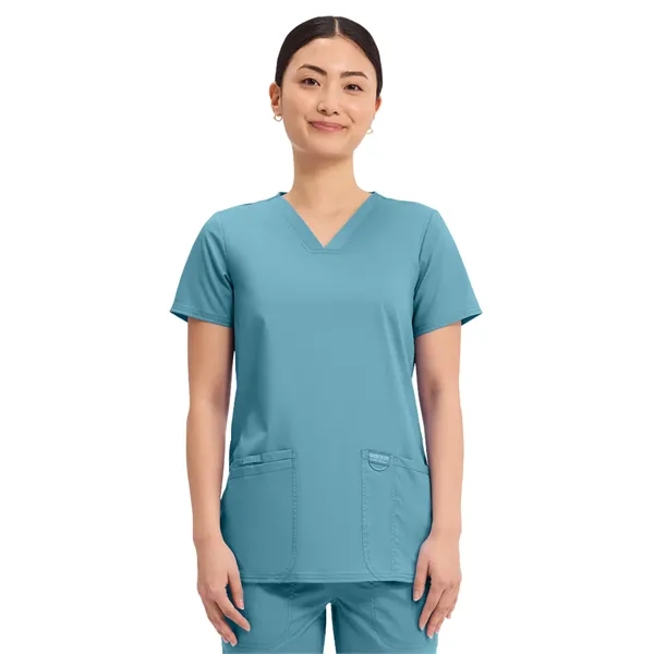 Cherokee Workwear Revolution Women's V-Neck Top... from ASI 86018 Scrub Authority / Uniform Stores