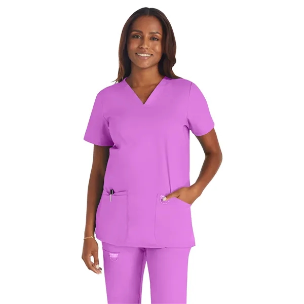 Cherokee Workwear Revolution Women's V-Neck Top... from ASI 86018 Scrub Authority / Uniform Stores