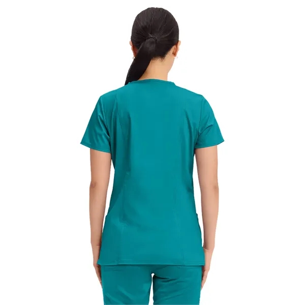 Cherokee Workwear Revolution Women's V-Neck Top... from ASI 86018 Scrub Authority / Uniform Stores