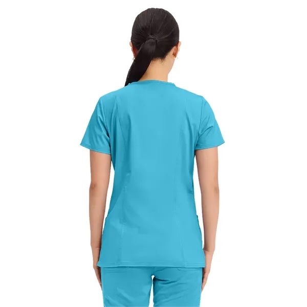 Cherokee Workwear Revolution Women's V-Neck Top... from ASI 86018 Scrub Authority / Uniform Stores