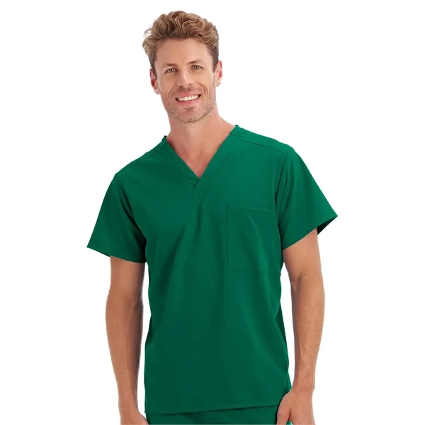 One-Pocket V-Neck Top... from ASI 86018 Scrub Authority / Uniform Stores