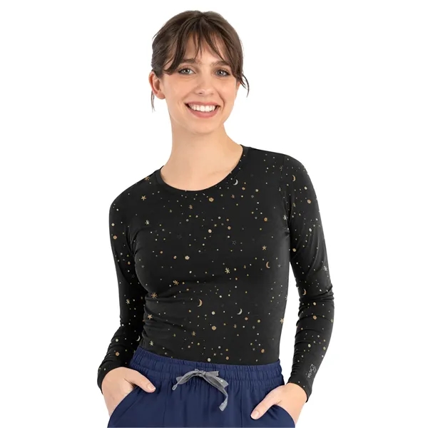 Maevn Bestee Women's Long Sleeve Underscrub Tee... from ASI 86018 Scrub Authority / Uniform Stores