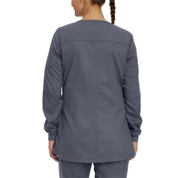 Landau Proflex Women's Snap Front Warm-Up Scrub Jacket... from ASI 86018 Scrub Authority / Uniform Stores