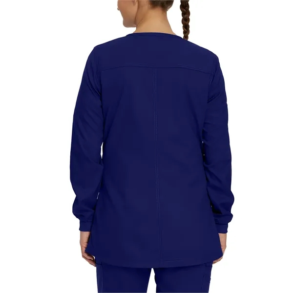 Landau Proflex Women's Snap Front Warm-Up Scrub Jacket... from ASI 86018 Scrub Authority / Uniform Stores