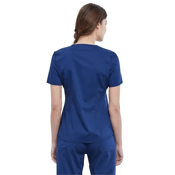Cherokee Workwear Revolution Women's V-Neck Top... from ASI 86018 Scrub Authority / Uniform Stores