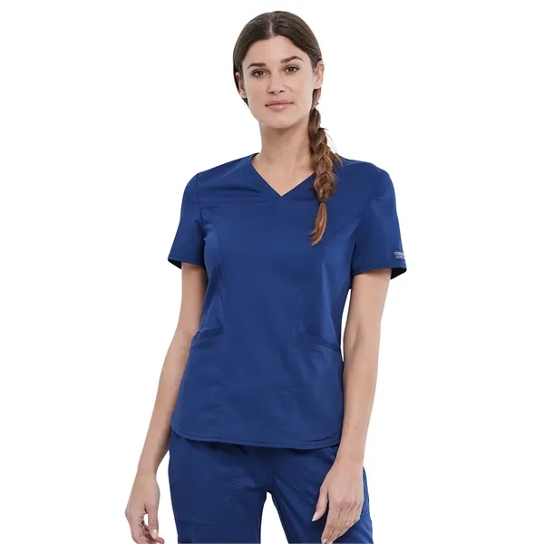 Cherokee Workwear Revolution Women's V-Neck Top... from ASI 86018 Scrub Authority / Uniform Stores