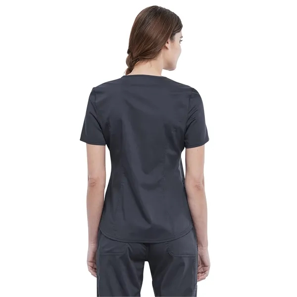 Cherokee Workwear Revolution Women's V-Neck Top... from ASI 86018 Scrub Authority / Uniform Stores