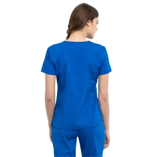 Cherokee Workwear Revolution Women's V-Neck Top... from ASI 86018 Scrub Authority / Uniform Stores