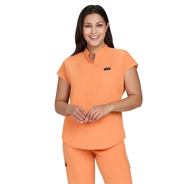 koi - Basics - Women's 1-Pocket Stretch Tuck-In Ari Scrub...... from ASI 86018 Scrub Authority / Uniform Stores