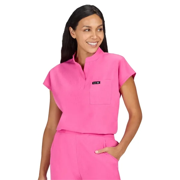 koi - Basics - Women's 1-Pocket Stretch Tuck-In Ari Scrub...... from ASI 86018 Scrub Authority / Uniform Stores