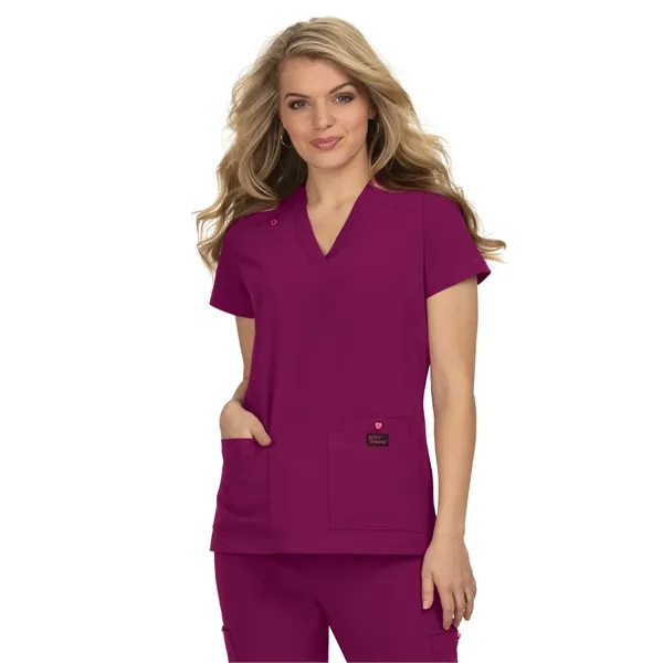 Koi Betsey Johnson Women's Freesia Top... from ASI 86018 Scrub Authority / Uniform Stores