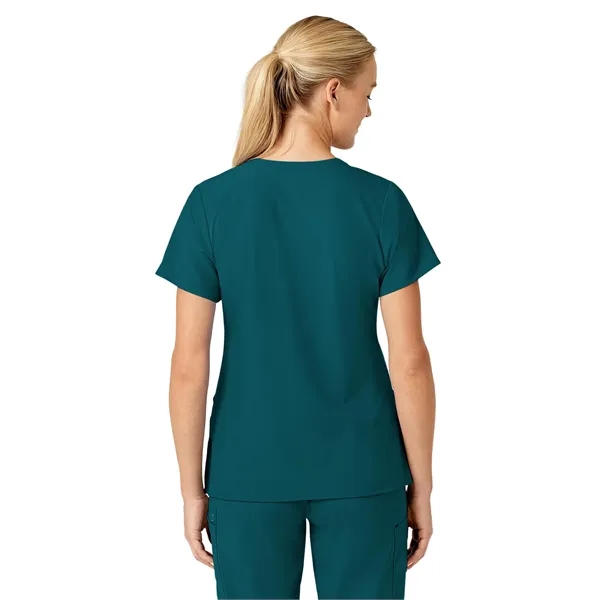 Wink W123 Women's Stylized V-Neck Top... from ASI 86018 Scrub Authority / Uniform Stores
