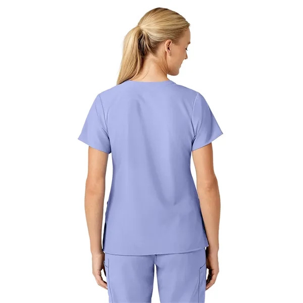 Wink W123 Women's Stylized V-Neck Top... from ASI 86018 Scrub Authority / Uniform Stores