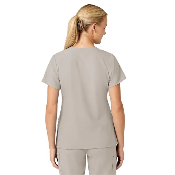 Wink W123 Women's Stylized V-Neck Top... from ASI 86018 Scrub Authority / Uniform Stores