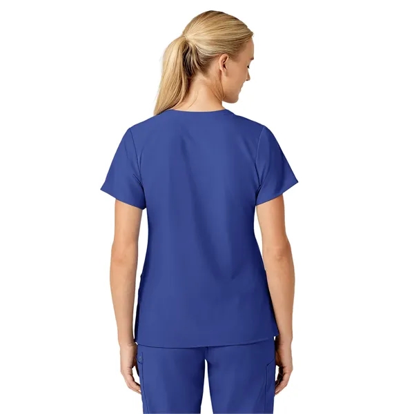 Wink W123 Women's Stylized V-Neck Top... from ASI 86018 Scrub Authority / Uniform Stores