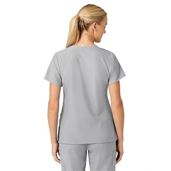 Wink W123 Women's Stylized V-Neck Top... from ASI 86018 Scrub Authority / Uniform Stores