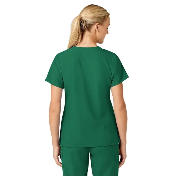 Wink W123 Women's Stylized V-Neck Top... from ASI 86018 Scrub Authority / Uniform Stores