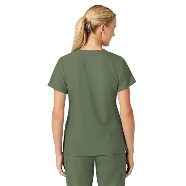 Wink W123 Women's Stylized V-Neck Top... from ASI 86018 Scrub Authority / Uniform Stores