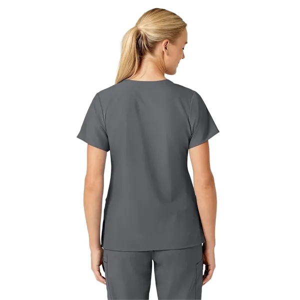 Wink W123 Women's Stylized V-Neck Top... from ASI 86018 Scrub Authority / Uniform Stores