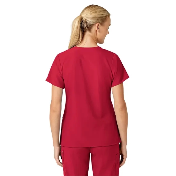 Wink W123 Women's Stylized V-Neck Top... from ASI 86018 Scrub Authority / Uniform Stores