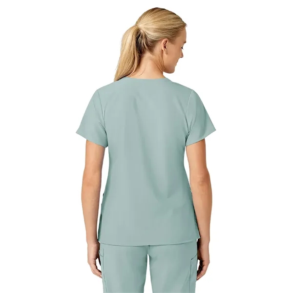 Wink W123 Women's Stylized V-Neck Top... from ASI 86018 Scrub Authority / Uniform Stores