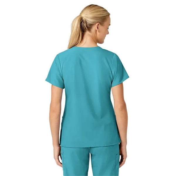 Wink W123 Women's Stylized V-Neck Top... from ASI 86018 Scrub Authority / Uniform Stores