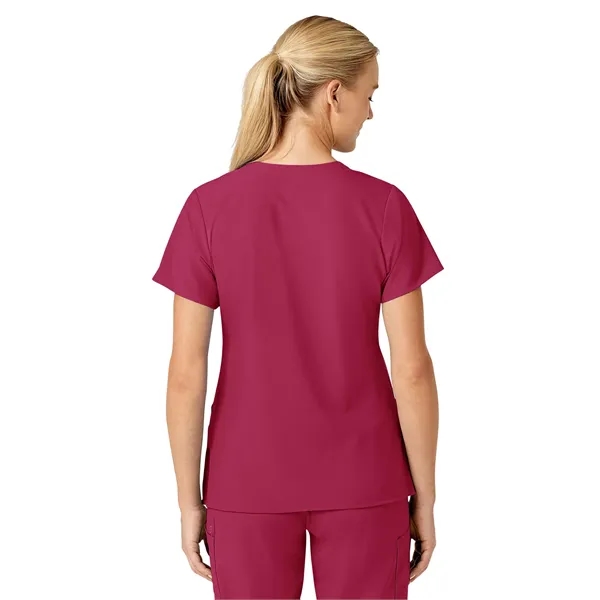 Wink W123 Women's Stylized V-Neck Top... from ASI 86018 Scrub Authority / Uniform Stores