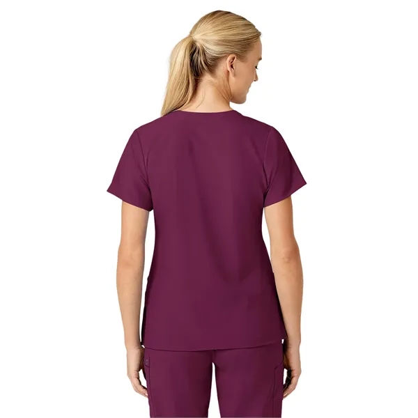 Wink W123 Women's Stylized V-Neck Top... from ASI 86018 Scrub Authority / Uniform Stores