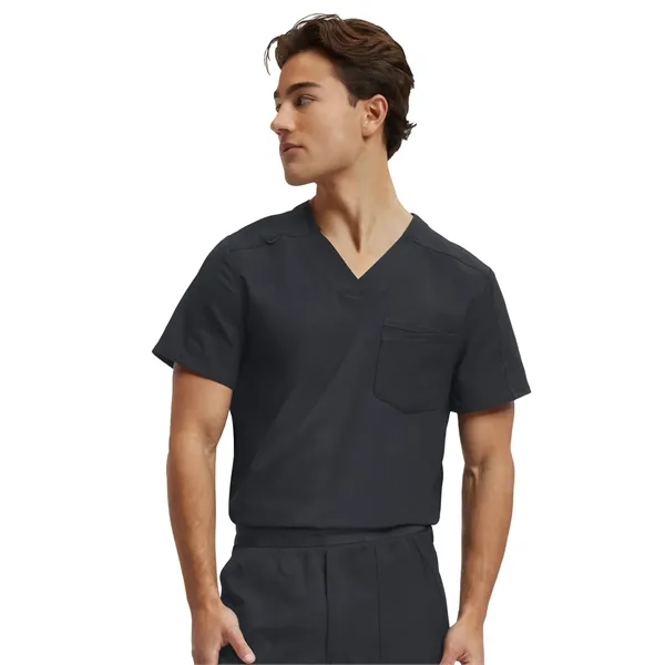 White Cross - VIBE - Men's Tuck-In V-Neckline Scrub Top... from ASI 86018 Scrub Authority