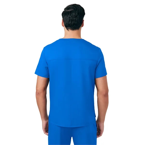 White Cross - VIBE - Men's Tuck-In V-Neckline Scrub Top... from ASI 86018 Scrub Authority