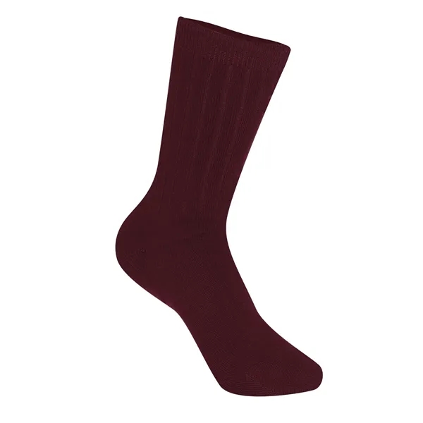 Classroom Uniforms Unisex Rib Crew Socks 3 PK... from ASI 86018 Scrub Authority / Uniform Stores