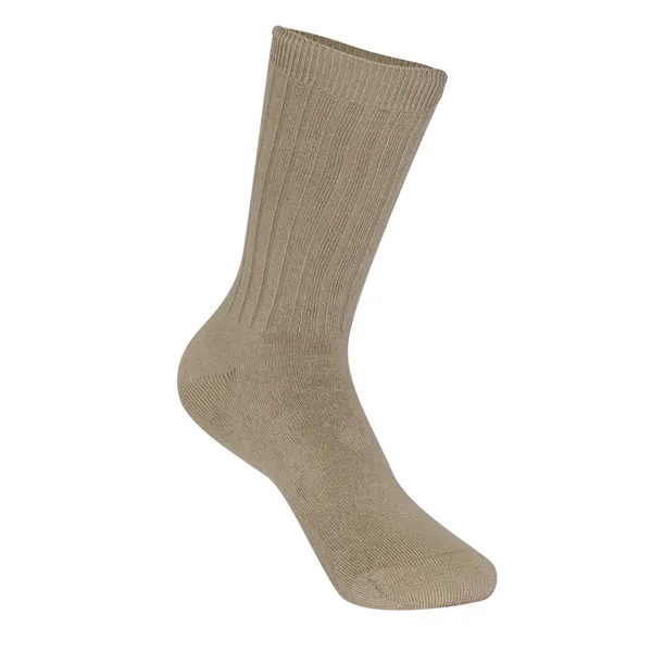 Classroom Uniforms Unisex Rib Crew Socks 3 PK... from ASI 86018 Scrub Authority / Uniform Stores
