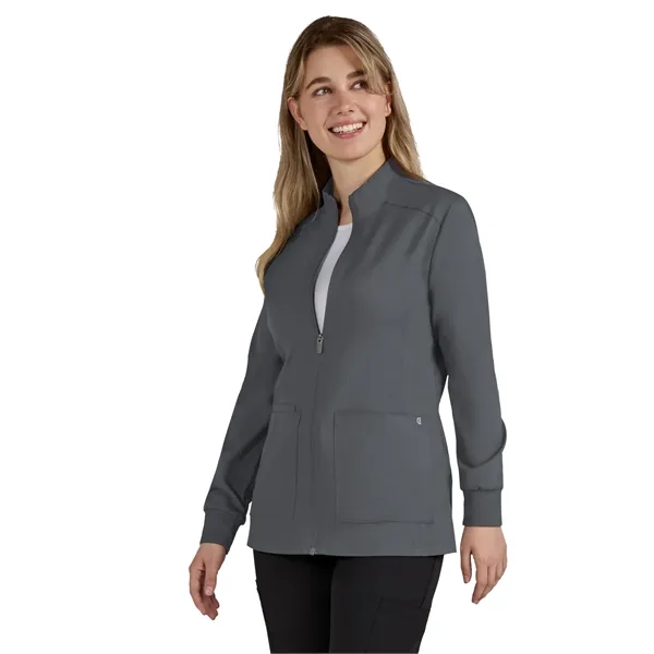 koi - Cureology - Women's 2-Pocket Zipper-Front Geneses S...... from ASI 86018 Scrub Authority / Uniform Stores