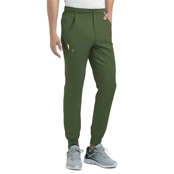 Maevn Matrix Men's Half Elastic Waistband Jogger Pant... from ASI 86018 Scrub Authority / Uniform Stores