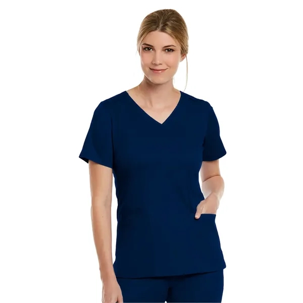 Maevn Matrix Women's Double V-Neck Top... from ASI 86018 Scrub Authority / Uniform Stores