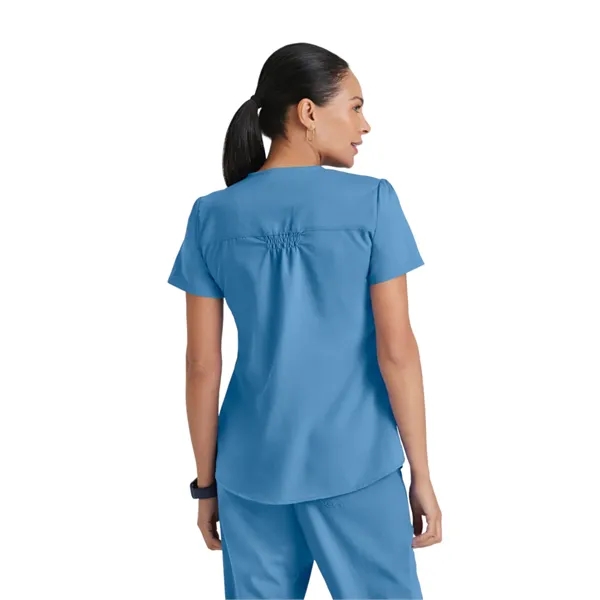 Grey's Anatomy Women's V-Neck Aubrey Scrub Top... from ASI 86018 Scrub Authority / Uniform Stores