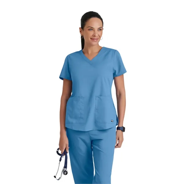 Grey's Anatomy Women's V-Neck Aubrey Scrub Top... from ASI 86018 Scrub Authority / Uniform Stores