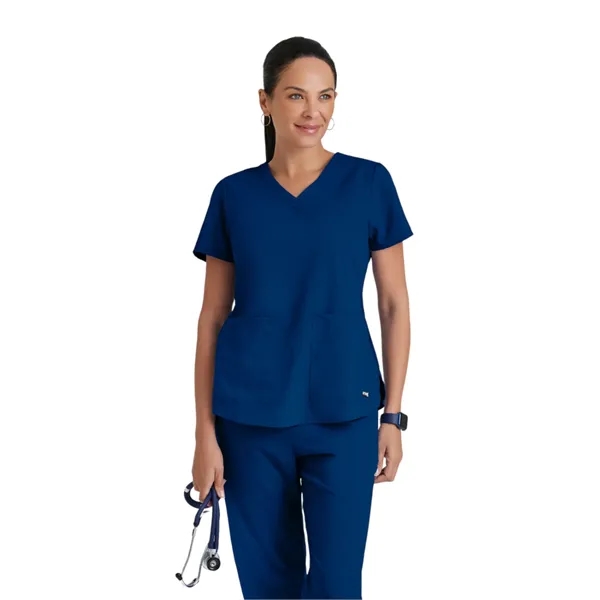 Grey's Anatomy Women's V-Neck Aubrey Scrub Top... from ASI 86018 Scrub Authority / Uniform Stores