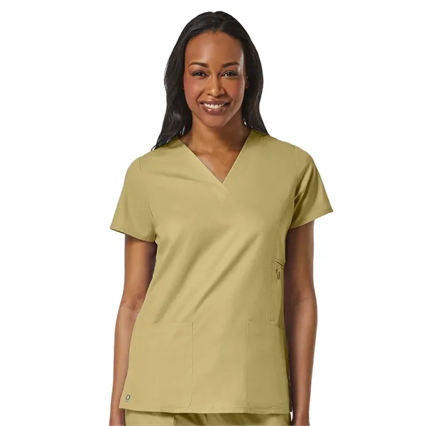 Maevn Eon V-Neck Pocket Top... from ASI 86018 Scrub Authority / Uniform Stores