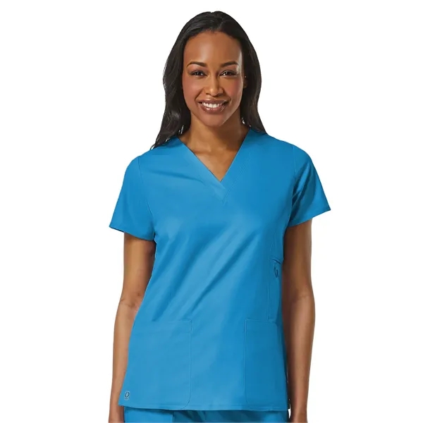 Maevn Eon V-Neck Pocket Top... from ASI 86018 Scrub Authority / Uniform Stores
